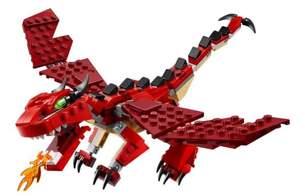 Redcreatures lego set