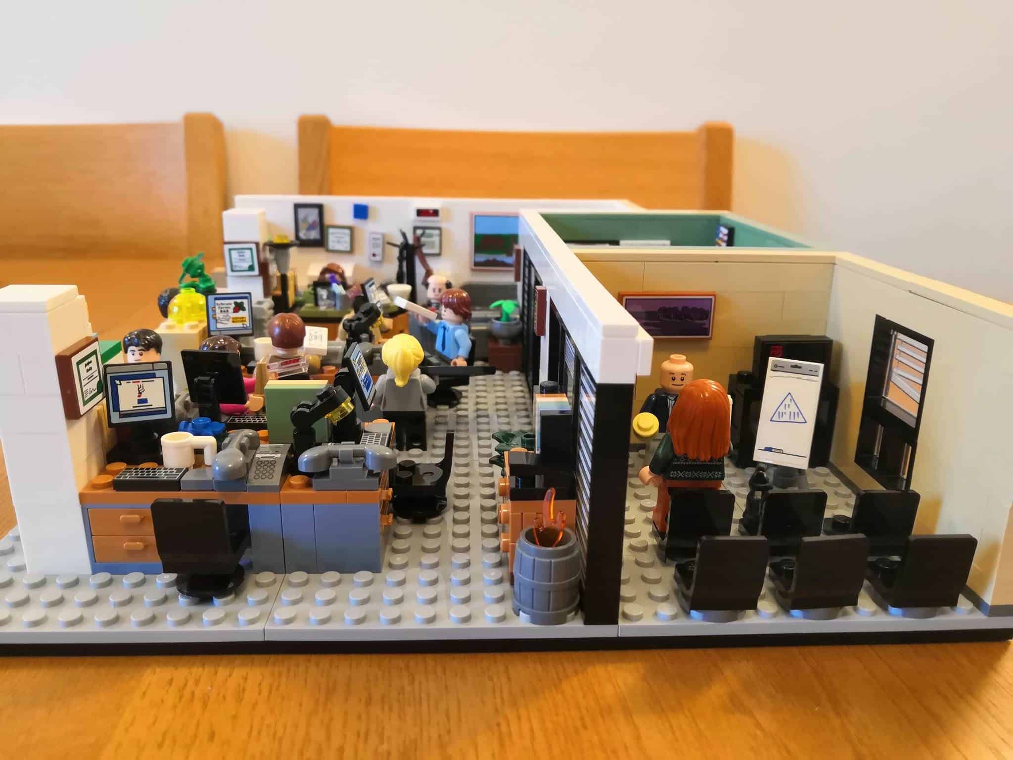 LEGO The Office sections