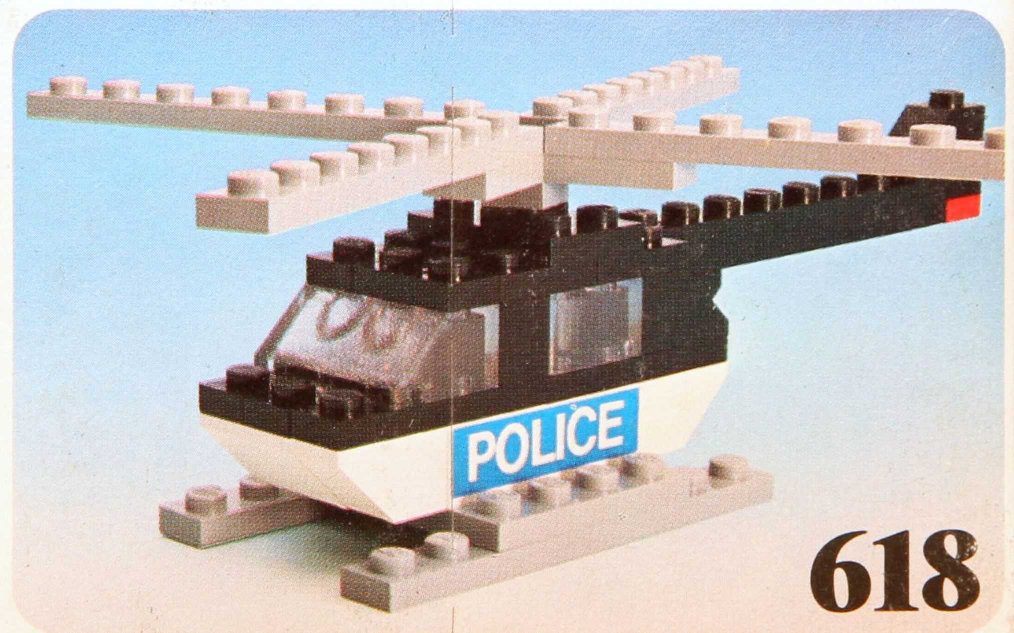 LEGO Police Helicopter Set 618 