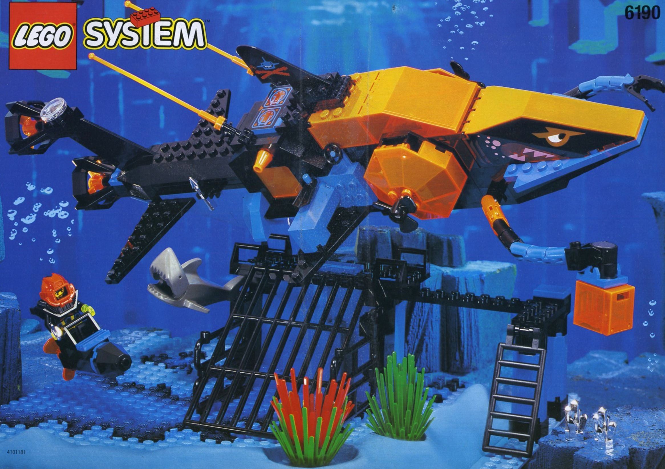 Shark's Crystal Cave 90s LEGO Sets