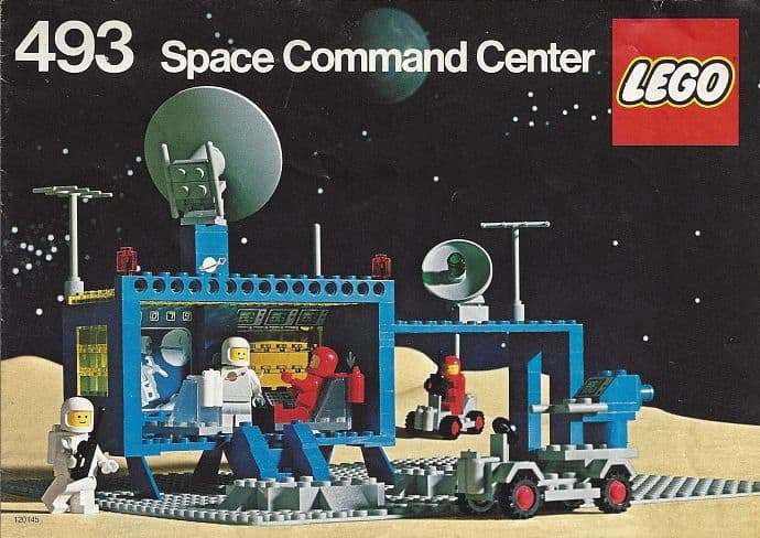 70s LEGO Sets space command center