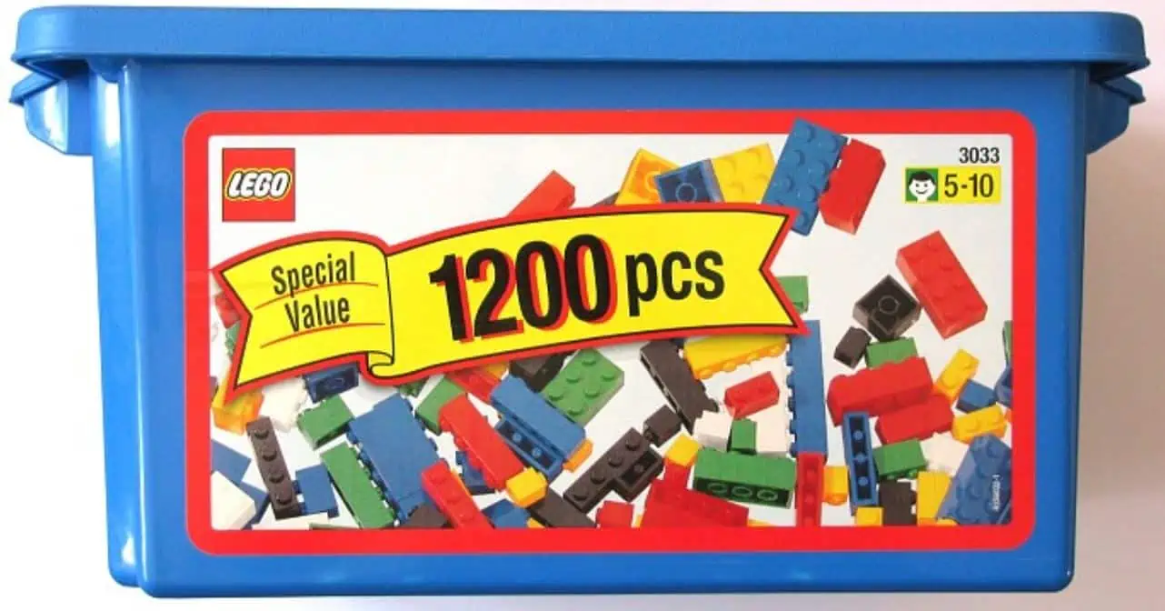 Special Value Blue Tub 90s LEGO Sets