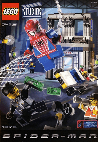 LEGO spider-man action set 1376