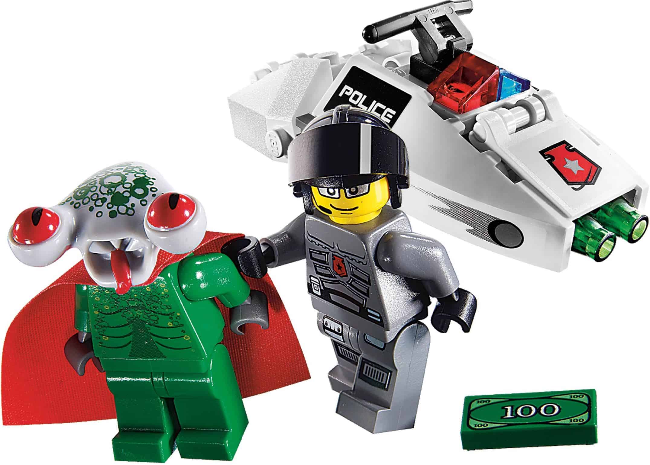 Squidman Escape LEGO Space Police set