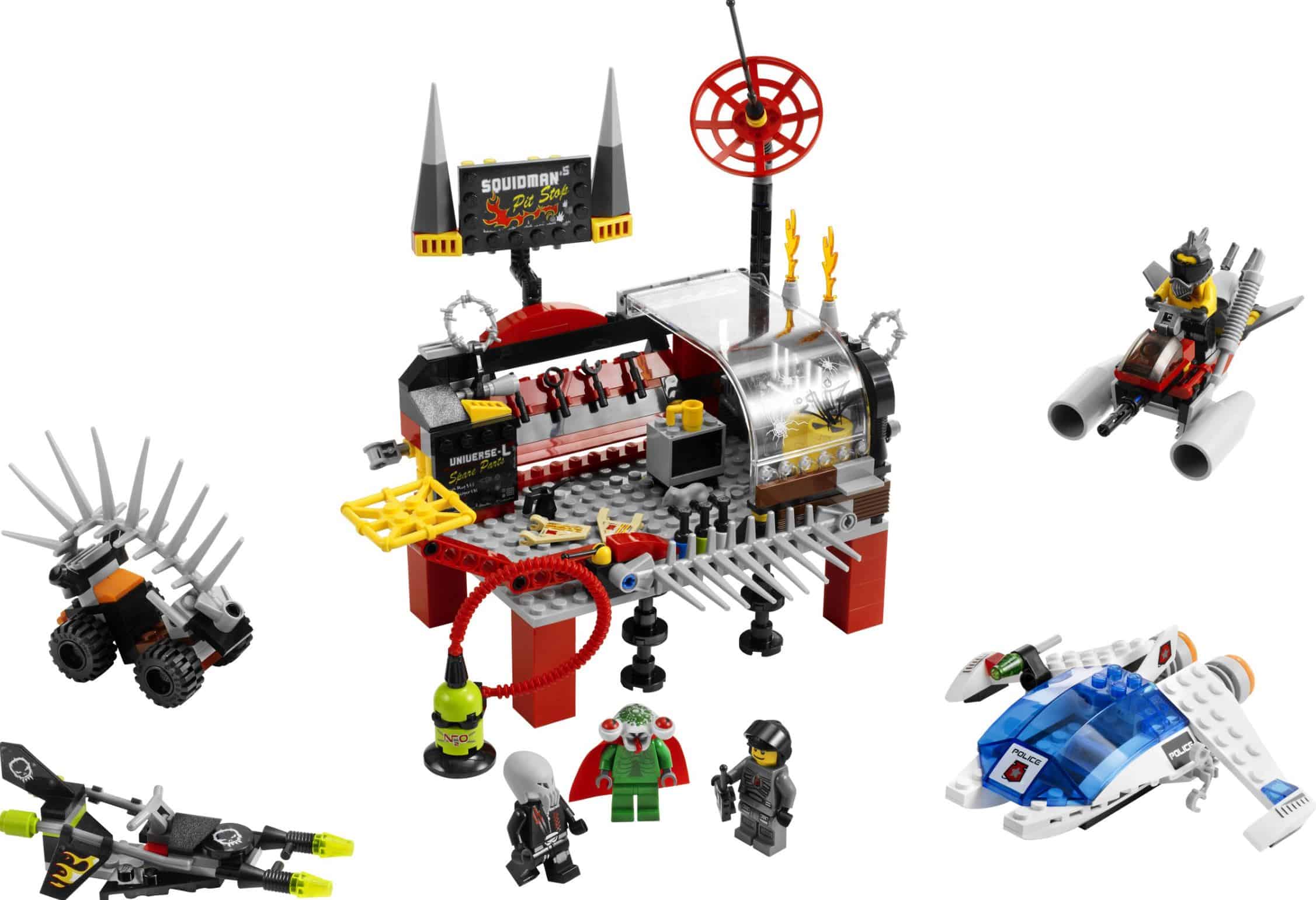 Squidman's Pitstop LEGO Space Police