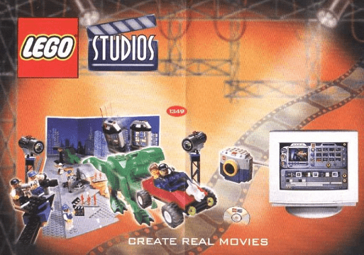 LEGO steven spielberg's moviemaker set 1349