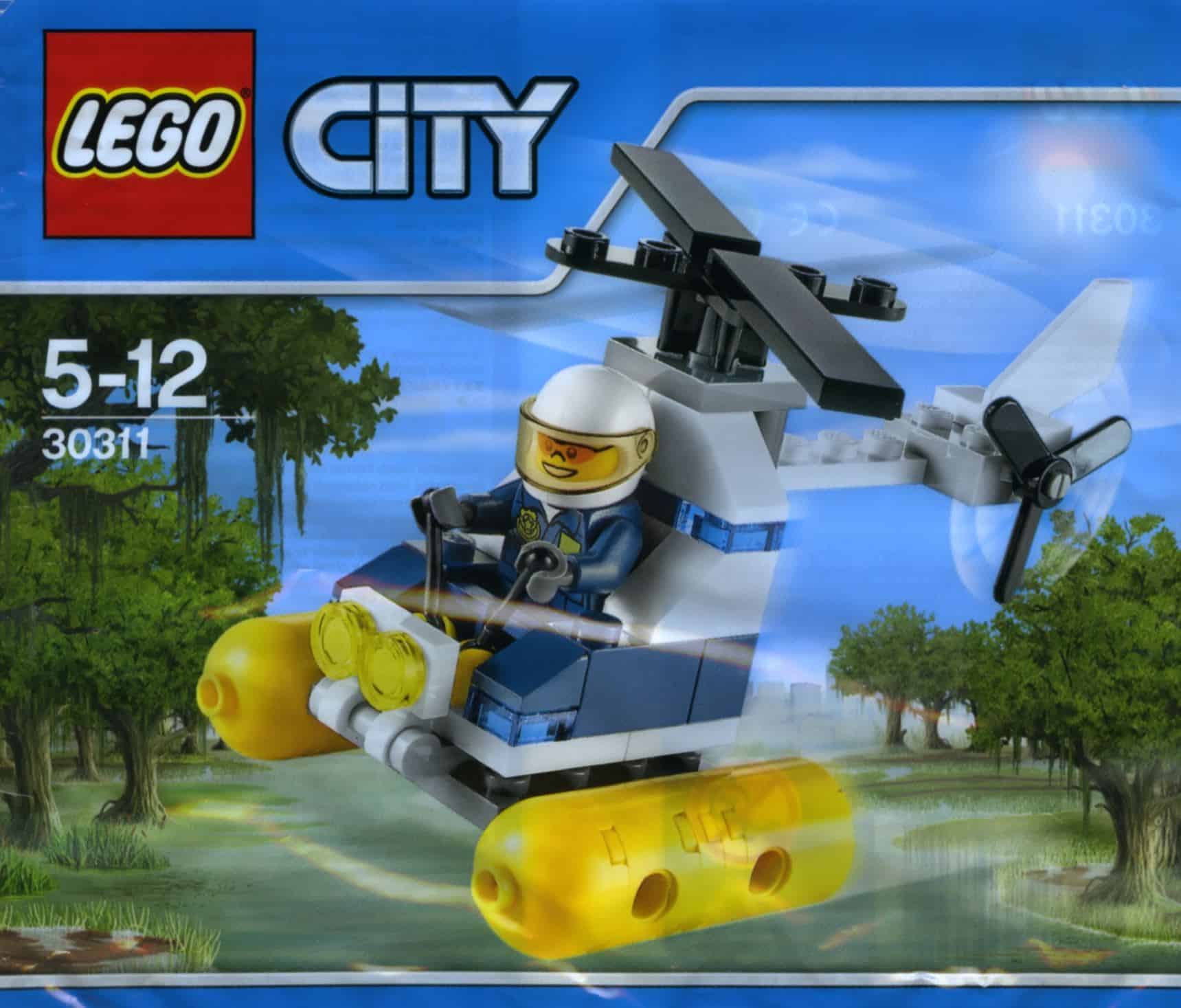 LEGO Police Swamp Helicopter Set