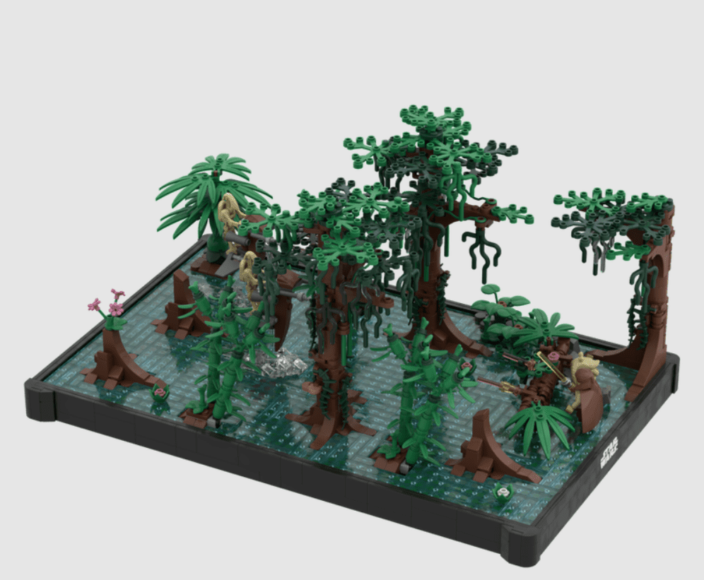 LEGO Zombie Ideas swamp setting