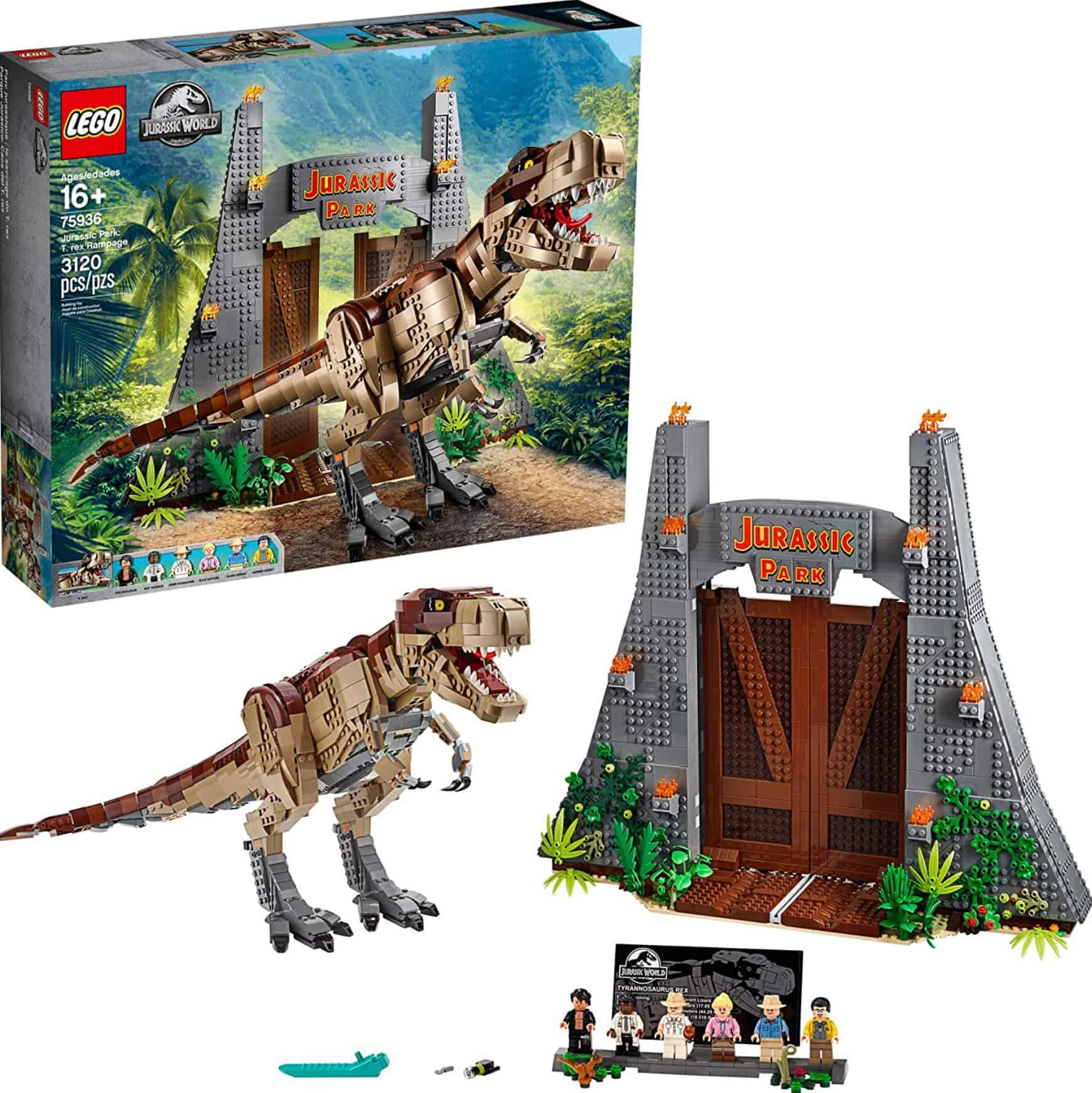 T. Rex Rampage lego set