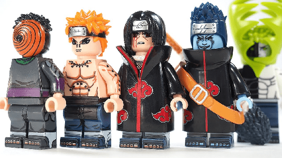 Naruto LEGO Ideas Akatsuki and Orochimaru set