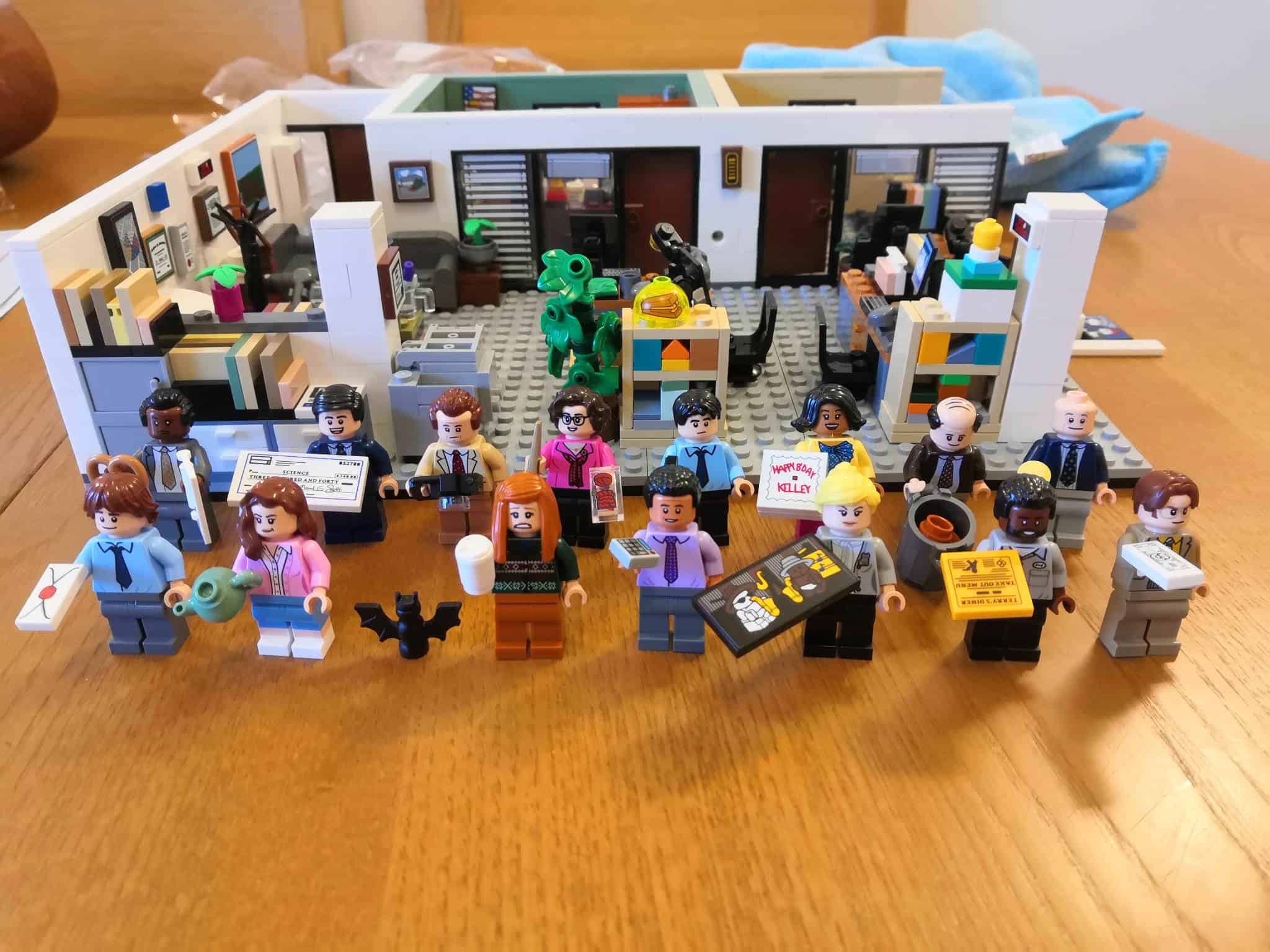 LEGO The Office minifigures