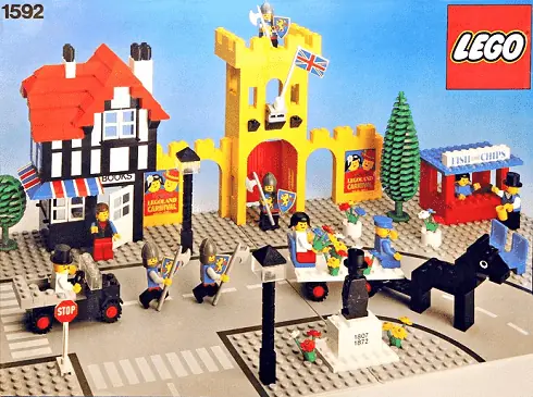 LEGO Town square castle set 1592