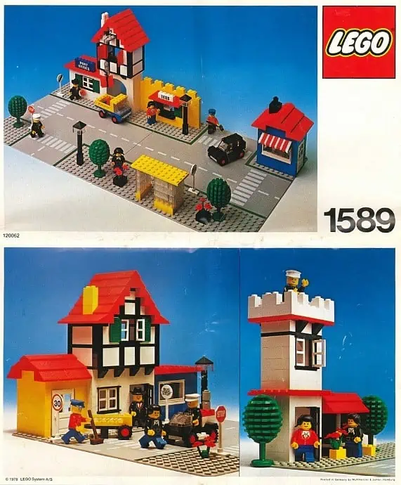 70s LEGO Sets town square