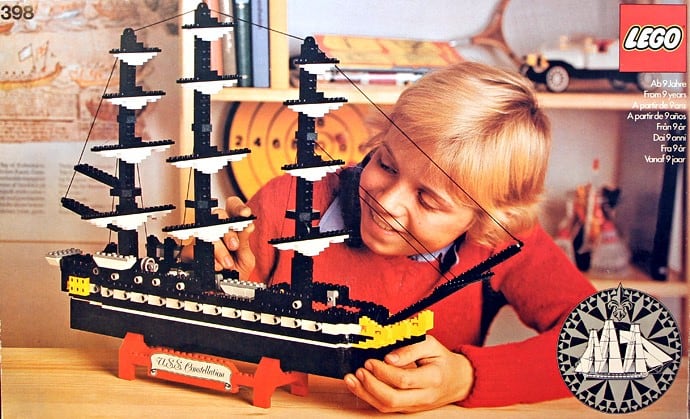 70s LEGO Sets uss constellation