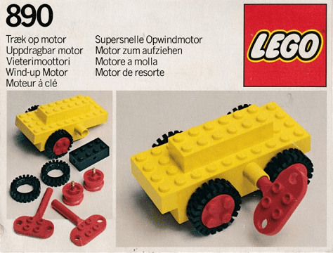 LEGO Wind-up motor set 890