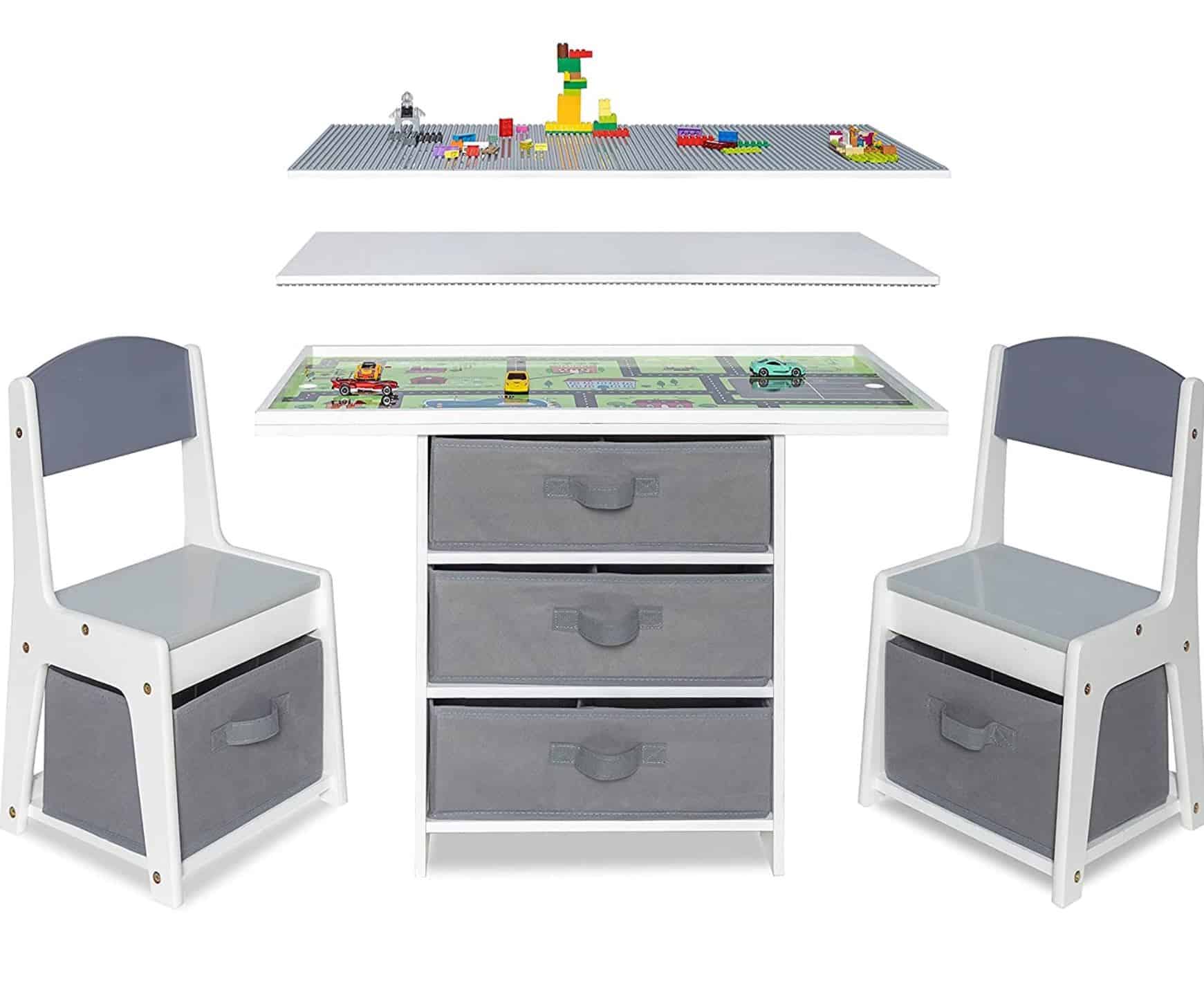 3-in-1 LEGO Activity Play Table