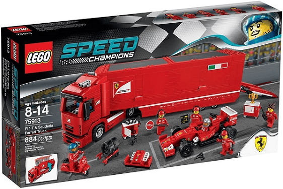 Best LEGO Formula 1 Sets F14 T & Scuderia Ferrari Truck (75913)