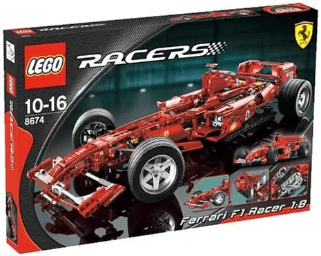 Best LEGO Formula 1 Sets Ferrari F1 Racer (8674)