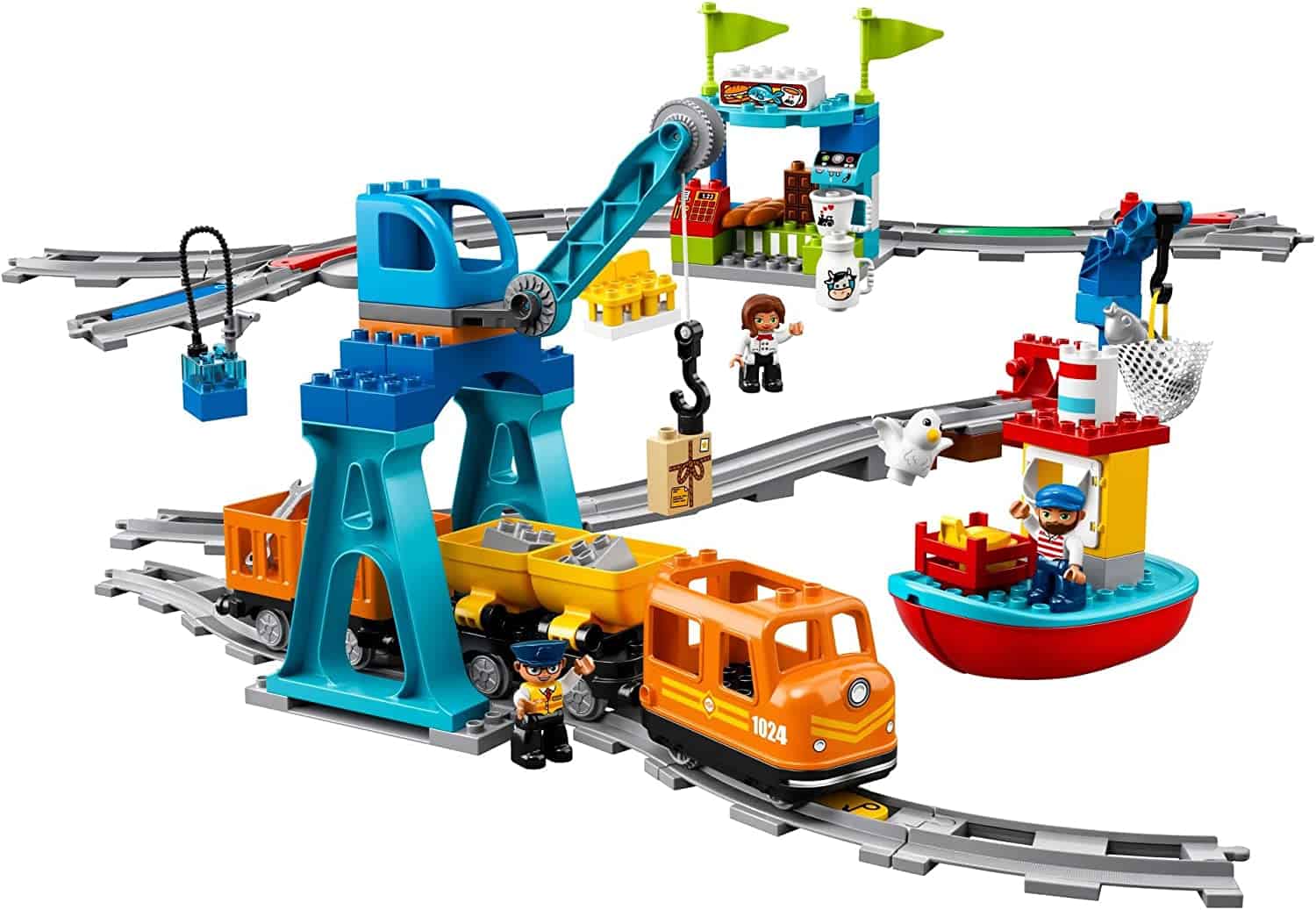 Best LEGO Train Set cargo train set