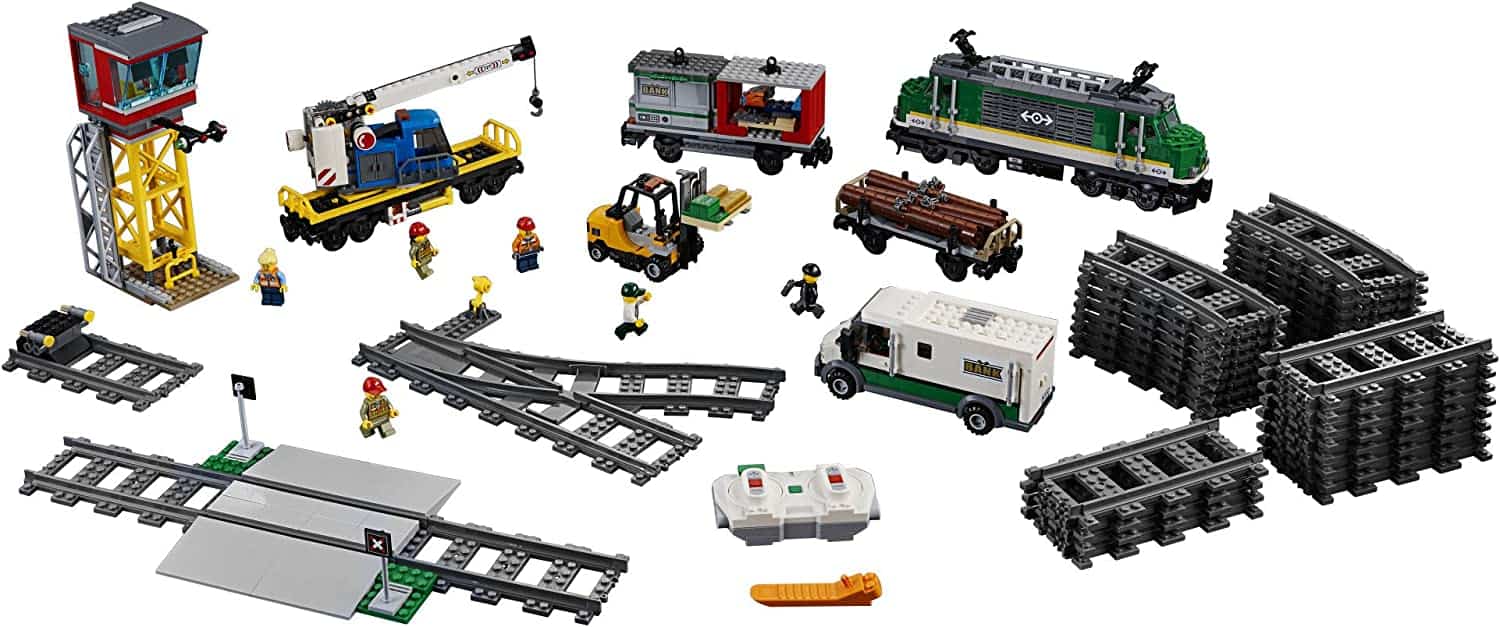 Best LEGO Train Set cargo train