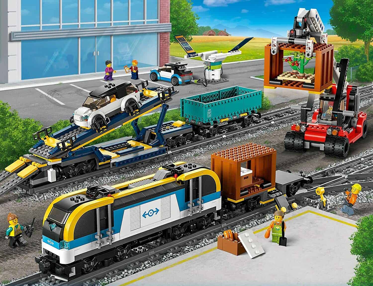 Best LEGO Train Sets Lego Freight train