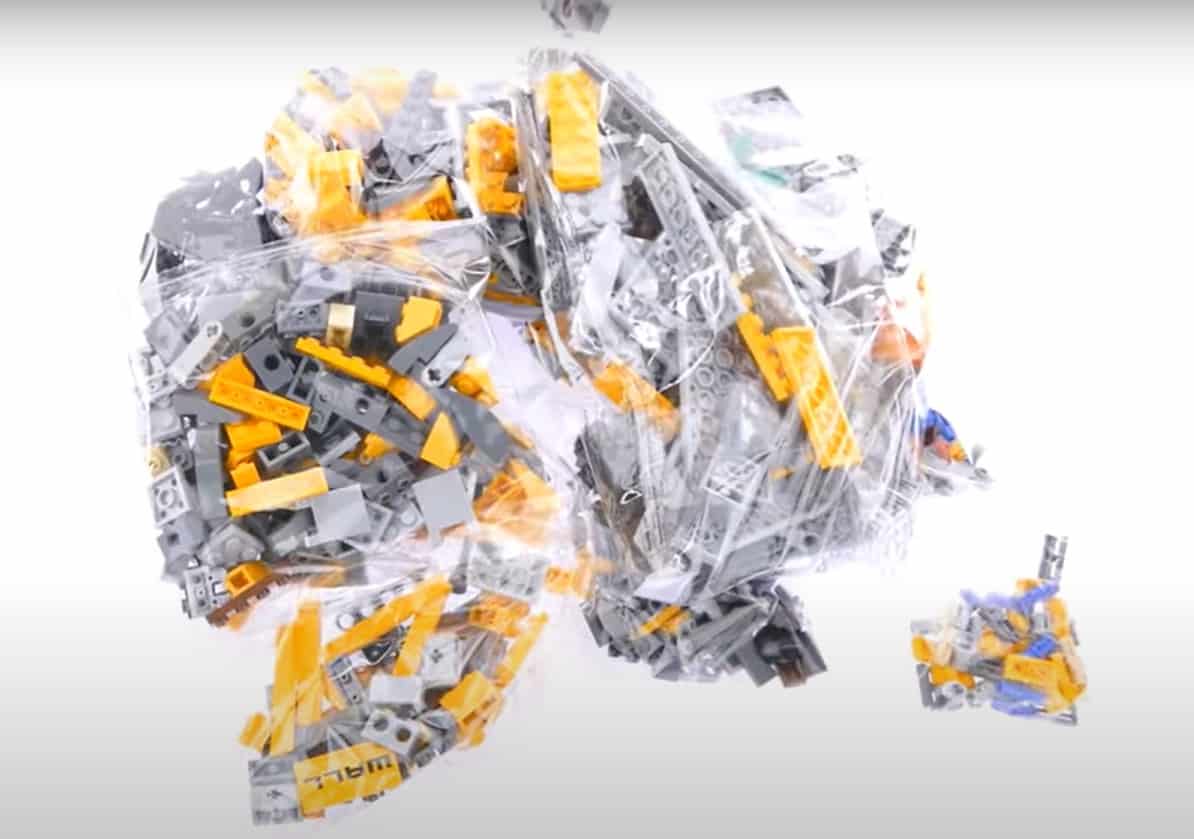 Part bags for LEGO WALL-E