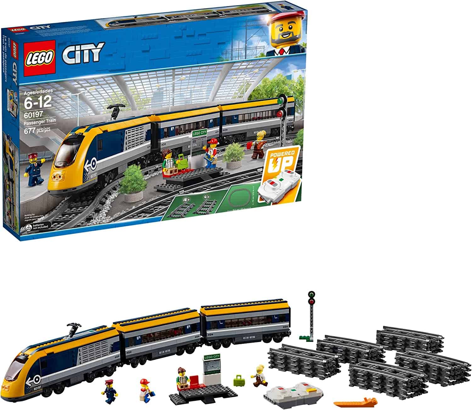 Best LEGO Train Sets passanger train