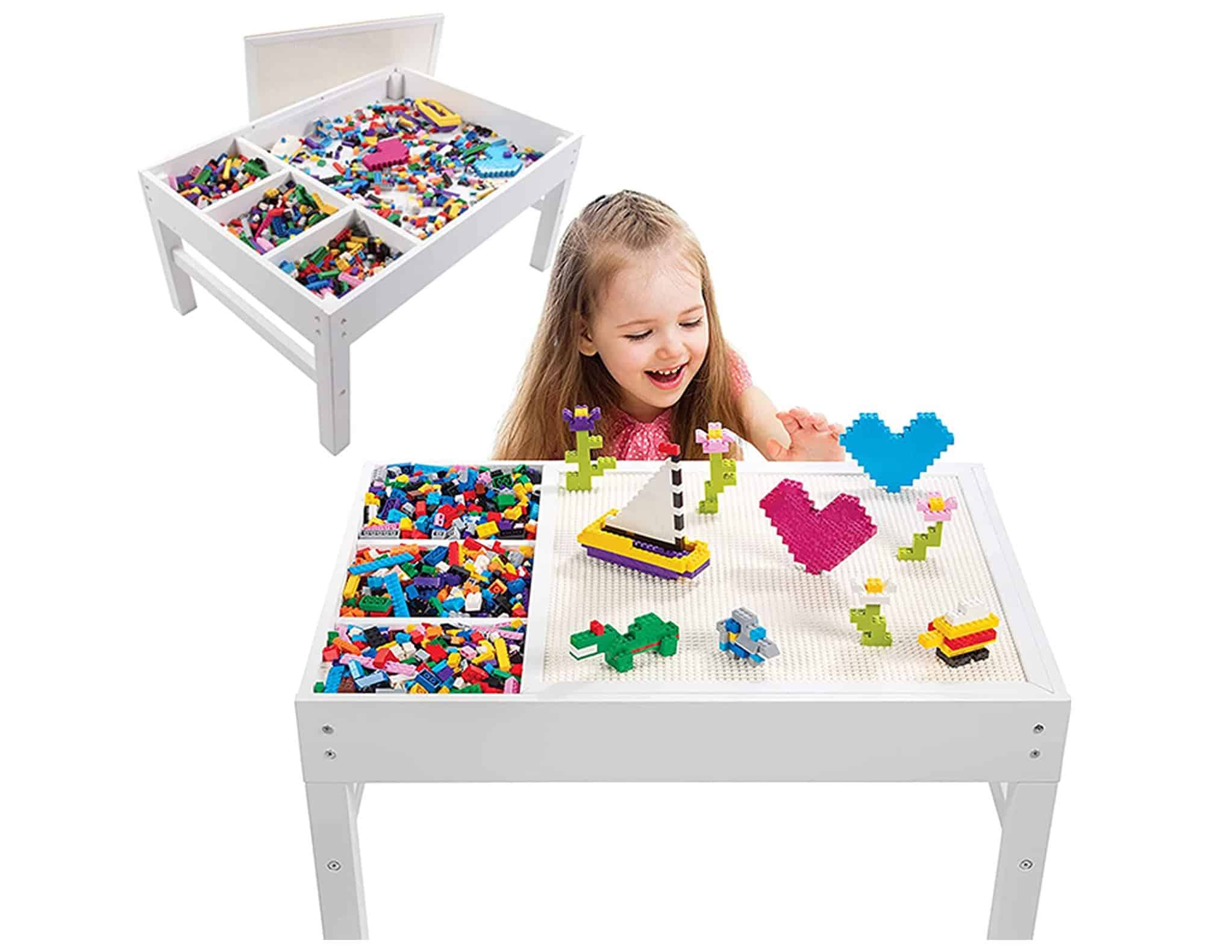 LEGO Storage Compartment Table